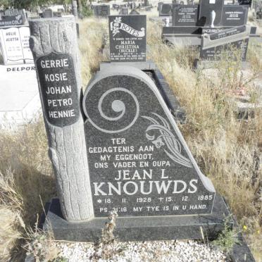 KNOUWDS Jean L. 1928-1985