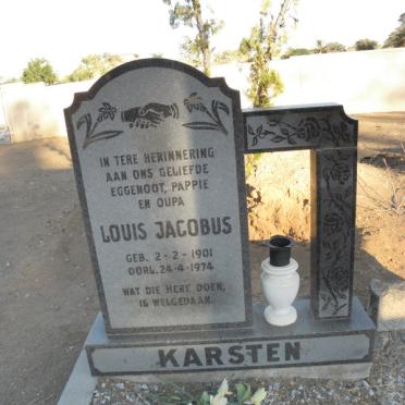 KARSTEN Louis Jacobus 1901-1974