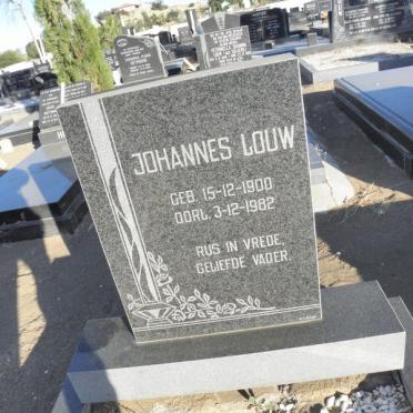 LOUW Johannes 1900-1982