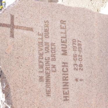 MUELLER Heinrich 1970-1997