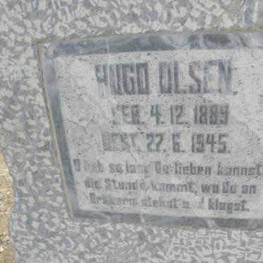 OLSEN Hugo 1889-1945