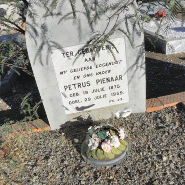 PIENAAR Petrus 1875-1959