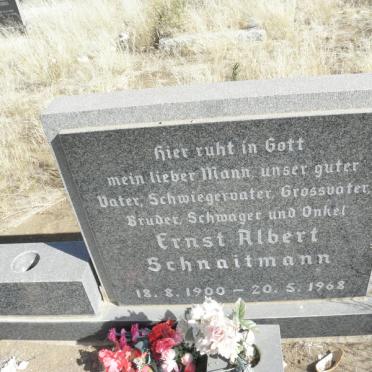 SCHNAITMANN Ernst Albert 1900-1968