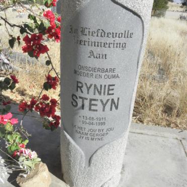STEYN Rynie 1911-1999