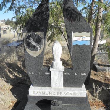 SCANDE Raymond, de 1966-1986