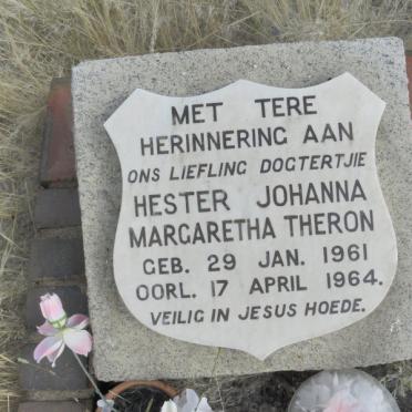 THERON Hester Johanna Margaretha 1961-1964