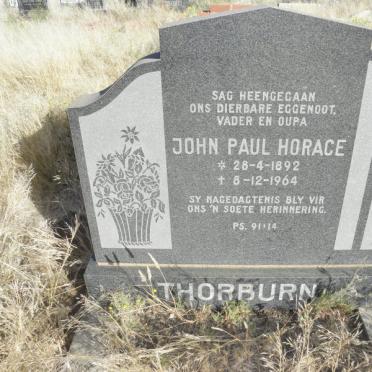 THORBURN John Paul Horace 1892-1964