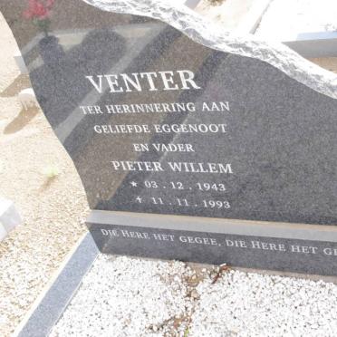 VENTER Pieter Willem 1943-1993
