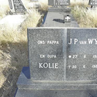 WYK J.P., van 1911-1988