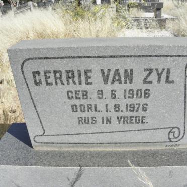 ZYL Gerrie, van 1906-1976