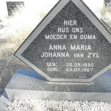 ZYL Anna Maria Johanna, van 1890-1967