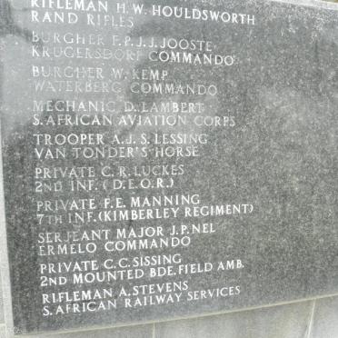 02. Service Memorial