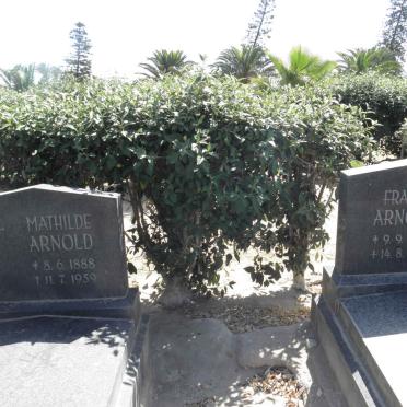 ARNOLD Franz 1883-1971 &amp; Mathilde 1888-1959
