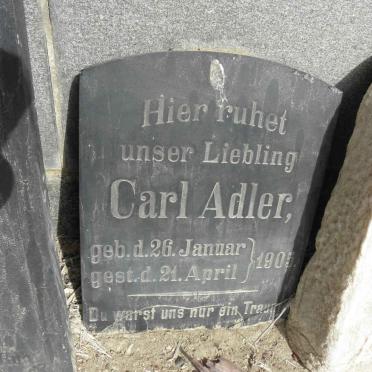 ADLER Carl 1905-1905