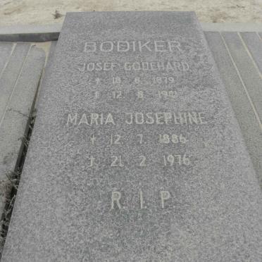 BÖDIKER Josef Godehard 1879-1941 &amp; Maria Josephine 1886-1976