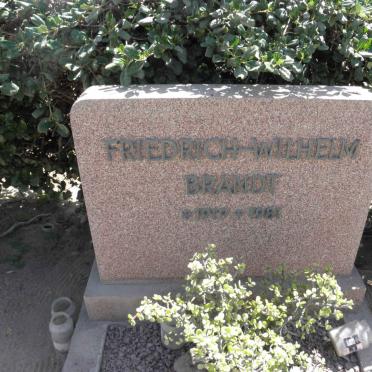 BRANDT Friedrich-Wilhelm 1919-1981