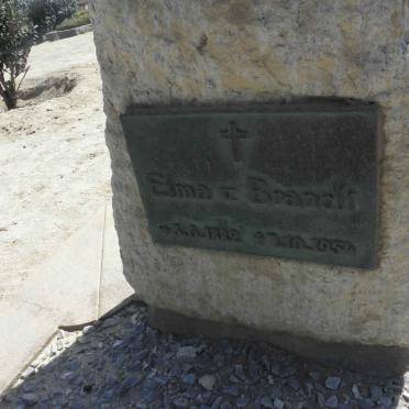 BRANDT Elma, v. 1889-1954