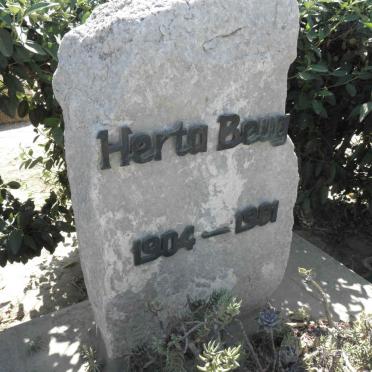 BEUG Herta 1904-1981