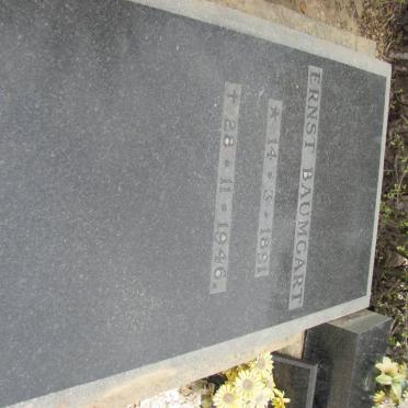 BAUMGART Ernst 1891-1946