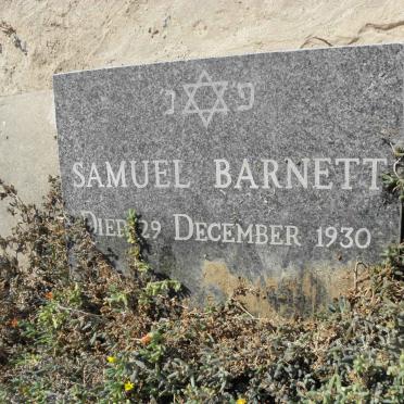 BARNETT Samuel -1930