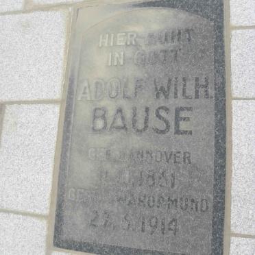 BAUSE Adolf Wilh. 1861-1914