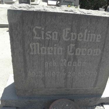 CAROW Lise Eveline Maria nee RAABE 1897-1979