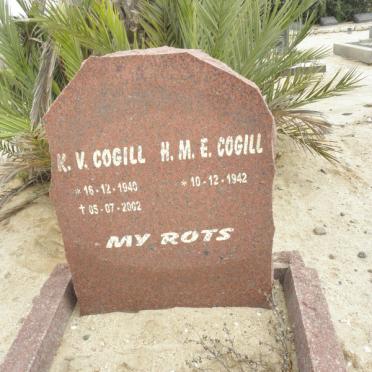 COGILL K.V. 1940-2002 &amp; H.M.E. 1942-