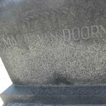 DOORN Marie, van