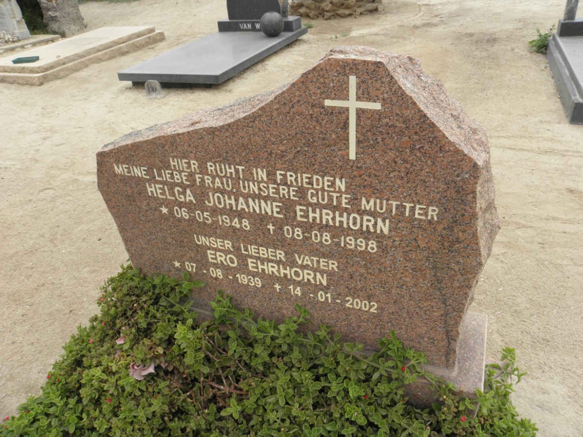 EHRHORN Ero 1939-2002 &amp; Helga Johanne 1948-1998