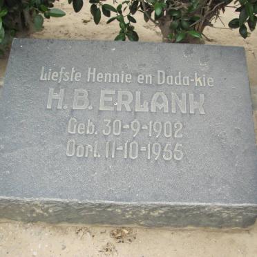 ERLANK H.B. 1902-1955