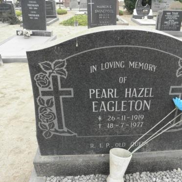 EAGLETON William Henry 1915-1980 &amp; Pearl Hazel 1919-1977