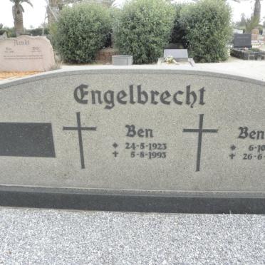ENGELBRECHT Ben 1923-1993 : ENGELBRECHT Bennie 1954-1993