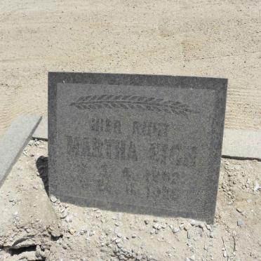 EIGN Martha 1892-1976