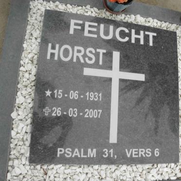 FEUCHT Horst 1931-2007
