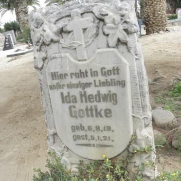 GOTTKE Ida Hedwig 1919-1921