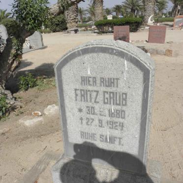 GRUB Fritz 1880-1924
