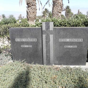 GÜNTHER Otto 1871-1935 &amp; Alma 1879-1951