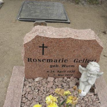 GELLERT Rosemarie nee WURM 1930-2010