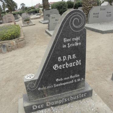 GERHARDT H.P.A.H. 1905-1985