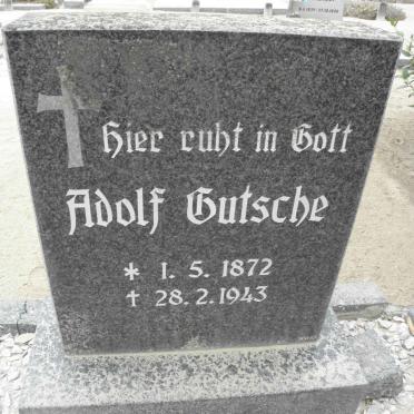 GUTSCHE Adolf 1872-1943