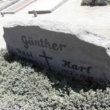 GÜNTHER Karl 1912-1977 &amp; Resi 1907-1975