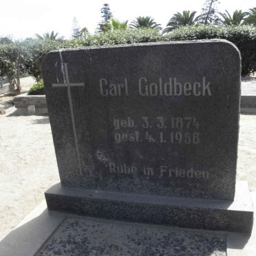 GOLDBECK Carl 1874-1958