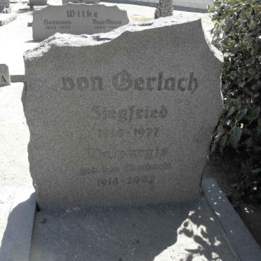 GERLACH Siegfried, von 1914-1977 &amp; ? 1918-2003