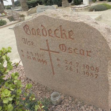 GOEDECKE Oscar 1908-1987 &amp; Ilse 1915-1999