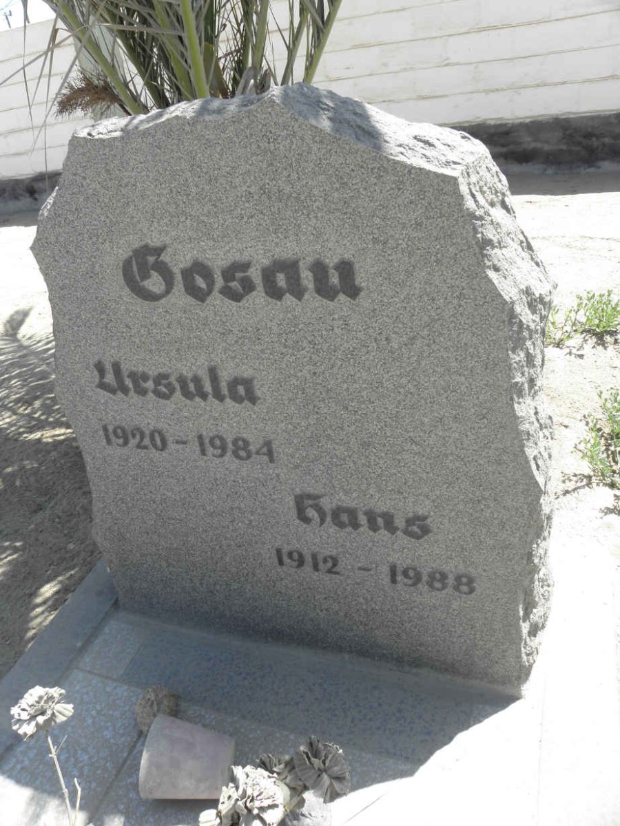 GOSAU Hans 1912-1988 &amp; Ursula 1920-1984