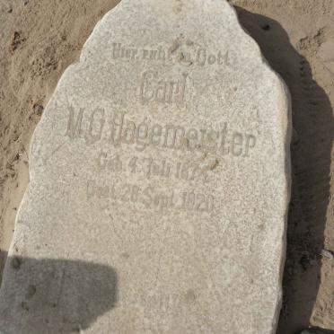 HAGEMEISTER Carl M.G. 1874-1920