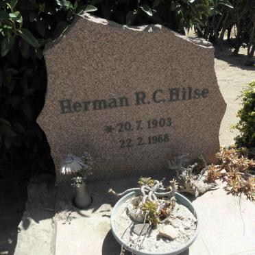 HILSE Herman R.C. 1903-1968
