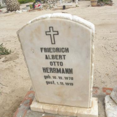 HERRMANN Friedrich Albert Otto 1870-1919