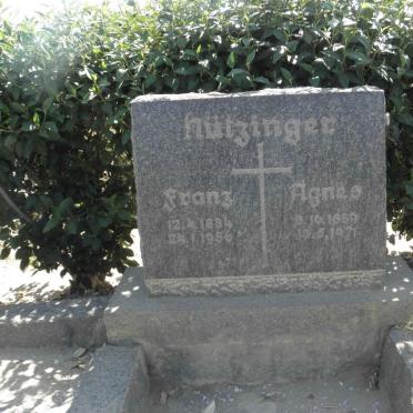HÜTZINGER Franz 1884-1956 &amp; Agnes 1889-1971