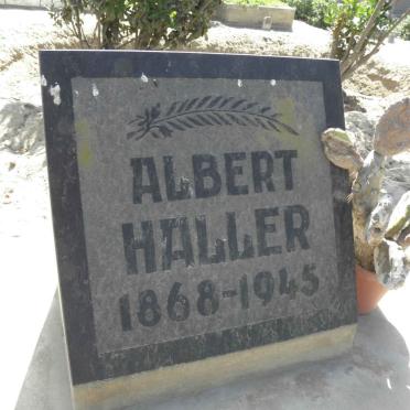 HALLER Albert 1868-1945